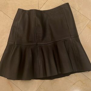 Ralph Lauren leather skirt